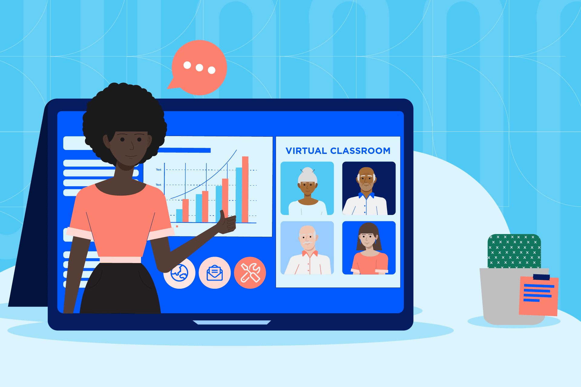 Teaching A Virtual Classroom Of Older Workers -FourthRev